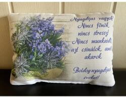  Párna Nyugdíjas vagyok! - Ajándék ötlet nyugdíjasnak (3420)