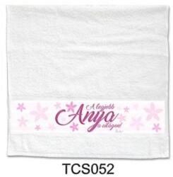  Törölköző - Legjobb anya a világon - Ajándék Anyáknak- Anyák napi ajándéki (TCS052)