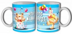 Bögre 3 dl - Boldog névnapot Macis - Névnapi ajándék (B739)