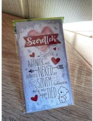  Fa mágnes - Egyetlen ajándék - Szerelmes hűtőmágnes (HFD044 12.16.)