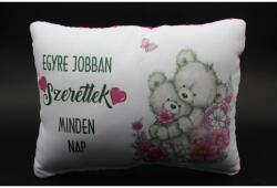  Párna - Egyre jobban szeretlek minden nap - Ajándék ötlet valentin napra - Szerelmes ajándék (6950)