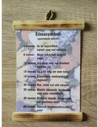  Fa díszes lap - Édesanyánkról - Ajándék Anyának - Anyák napi ajándék (FDL001)