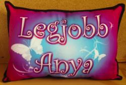 Párna - Legjobb Anya - Ajándék Anyukáknak - Anyák napi ajándék (P008)