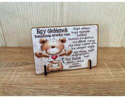  Talpas fatábla - Egy ölelésnek - Szerelmes ajándékok - Valentin napi ajándékok - Ajándék barátnőnek (TFT075)