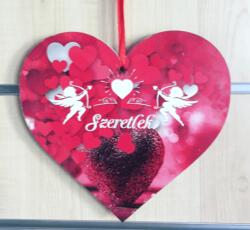 Fa szív - Angyalos - Szerelmes ajándékok - Valentin napi ajándékok (4904.00)