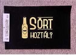 Lábtörlő - Sört hoztál? - Ajándék férfiaknak - Sörkedvelőknek (L001)