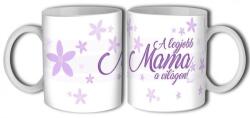  Bögre - A legjobb mama a világon - Ajándék Nagymamának (B527)