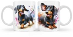 Tacskó - Kutyás Bögre, 3 dl - Kutyás Ajándékok - Ajándék Kutyatulajdonosoknak (B1218 08.08)