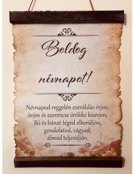  Pergamen - Boldog Névnapot - Ajándék névnapra (PER07)