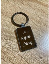 Kulcstartó - A legjobb feleség - Ajándék ötlet feleségnek (KT055)