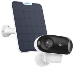 Reolink Camera supraveghere panoramica wireless cu panou solar Reolink Argus 4 Pro B740X, 4K, 4 mm, lumina alba, microfon, difuzor, acumulator 5000mAh, bluetooth, WiFi, slot card (B740X+SOLAR)