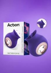 Action No. TwentyFive - Akkus oriális csiklóizgató (lila)