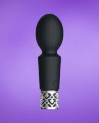 Royal Gems Brilliant - Akkus mini masszírozó (fekete)