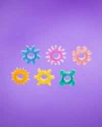 CalExotics Calexotics Senso - Színes péniszgyűrű szett (6db)