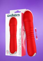 Ünihörn Ünihörn Marygold - Akkus vibrátor fel le mozgással (piros)