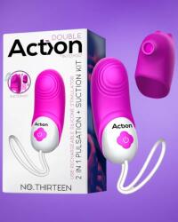 Action No. Thirteen - Vibráló és pulzáló csiklóizgató