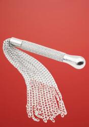 Latetobed - Láncos korbács kövekkel díszített fogantyúval