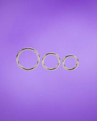 CalExotics Calexotics Silver Ring - Fém péniszgyűrű szett