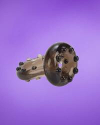 CalExotics All Star Enhancer Ring - Péniszgyűrű herepánttal