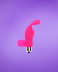 ToyJoy Bunny Pleaser - Nyuszis ujj vibrátor (pink)