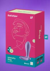 Satisfyer Intensity - Appos vibrációs análdugó (lila)