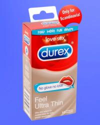 Durex Feel Thin Ultra - Vékonyított óvszer (10db)
