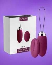 SVAKOM Vibrating Egg Elva Oeuf Purple - Vibrációs tojás