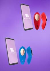 INTOYOU - Appos, akkus vibrációs bugyi Kék