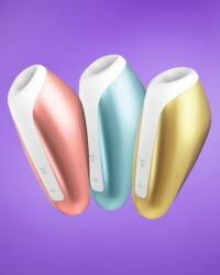 Satisfyer Love Breeze - Akkus, vízálló csiklóizgató vibrátor Sárga