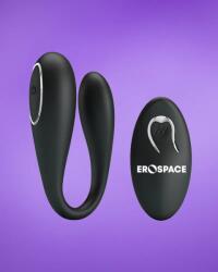 EROSPACE Astro - Távirányítós párvibrátor (fekete)