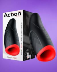 Action Owen - Maszturbátor melegítő funkcióval