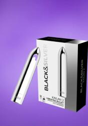 Black & Silver Black & Silver - Akkus csiklóizgató (ezüst)