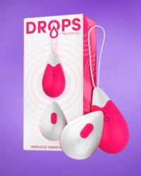 DROPS Intoyou Drops - Táviránytós vibrációs tojás (pink)