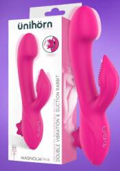 Ünihörn Ünihörn Magnoliapink - Akkus csiklókaros vibrátor szívófuncióval (pink)