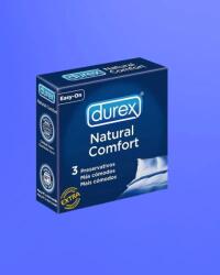Durex Natural Comfort - Természetes óvszer (3db)