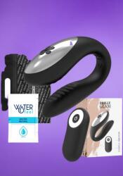 Brilly Glam - Akkus párvibrátor (fekete)