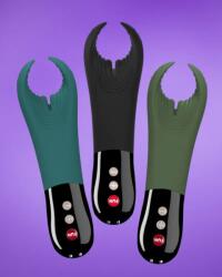 FUN FACTORY Manta - Akkus, vízálló makk vibrátor Zöld