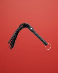 Fetish Addict - Mini korbács - 28 cm (fekete)