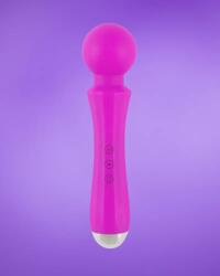 Sweet Smile - Akkus, masszírozó vibrátor (lila)