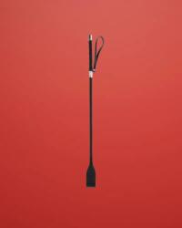 Luxury Bondage Essentials Taboom - Lovagló pálca (fekete)