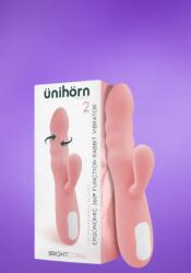 Ünihörn Ünihörn Brightcoral - Akkus rotáló csiklókaros vibrátor (barack)