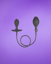 CalExotics CalExotics Silicone Inflatable Plug - Felfújható análdugó (fekete)