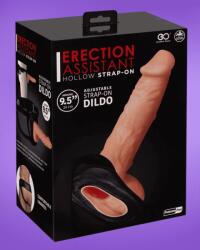 Erection Assistant - Üreges felcsatolható dildó (natúr)