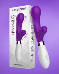 LATETOBED Maverdick - Csiklóizgatós vibrátor (lila)
