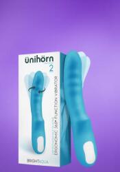 Ünihörn Ünihörn Brightaqua - Akkus rotáló vibrátor (kék)