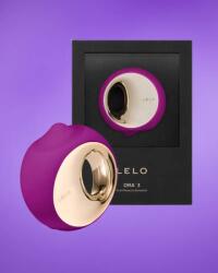LELO Ora 3 - Orálszex szilumátor és csikló vibrátor (mályva)