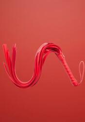 Latetobed - Piros korbács (45cm)