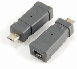 PremiumCord USB reducere Mini 5 PIN/femă - Micro USB/mascul (kur-25)