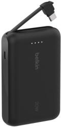 Belkin 10k powerbank PD 20W USB-C, fekete, fekete (BPB021hqBK)