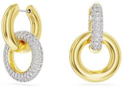 Swarovski Cercei fermecători placați cu aur Dextera 5668818